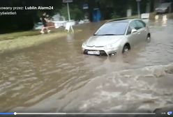Wielka ulewa nad Lublinem. Północna część miasta pod wodą