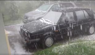 Intensywne opady gradu i zachmurzenie - pogoda na dziś