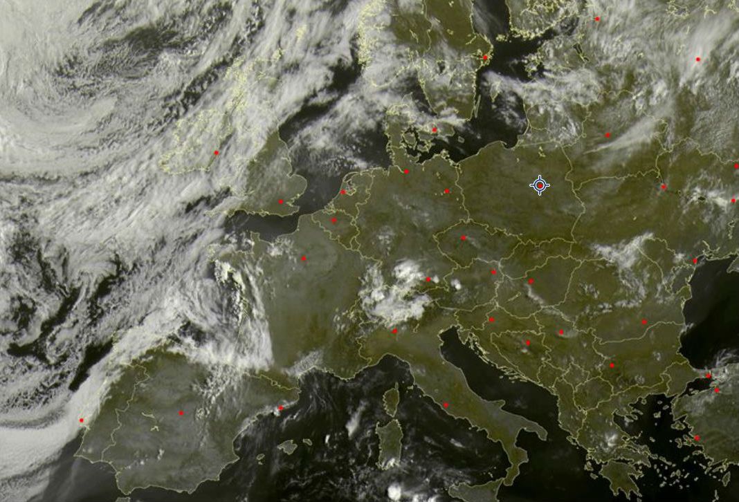Zatoka chłodu, która jest nad Francją przyniesie za kilka dni ochłodzenie w Polsce 