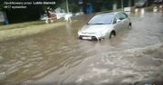 Wielka ulewa nad Lublinem. Północna część miasta pod wodą