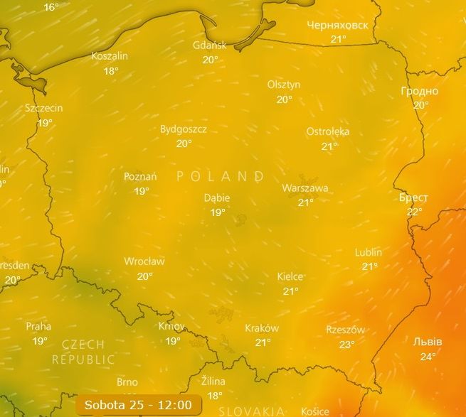 Alert pogodowy. Po gwałtownych burzach temperatura spadnie nawet o 15 stopni