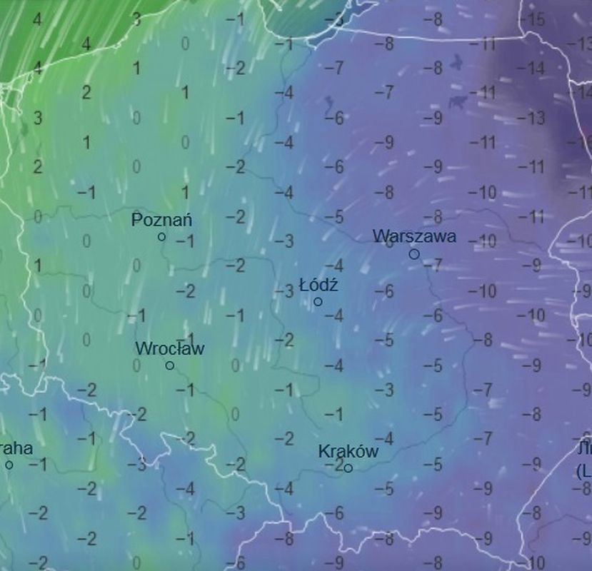 Alert pogodowy dla wielu województw. To będą mroźne dwie noce