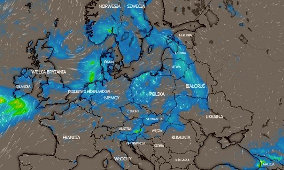 Pogoda. Będzie lało w całej Polsce. Po południu burze