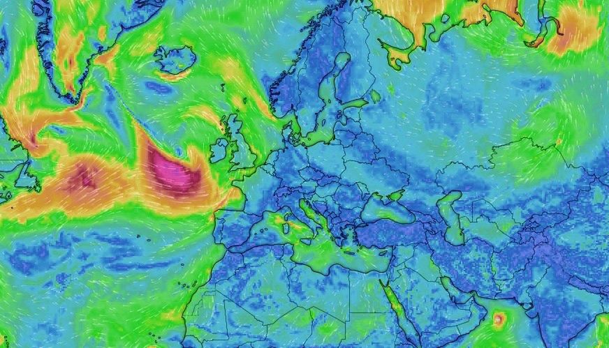 Pogoda. Rozległy Hanneke. Od środy chłodniejsze powietrze pochodzenia atlantyckiego