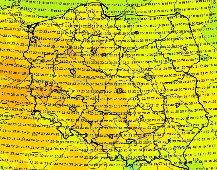 Prognoza długoterminowa na lipiec. Widać ocieplenie