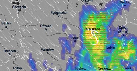 Pogoda. Wezbrane rzeki, nadchodzą burze. Wiemy, kiedy przestanie padać