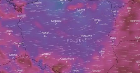 Niż Bennet poszaleje nad Polską. Pierwsze burze, wichury do 90 km/h