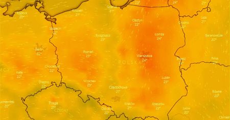 Pogoda. Trąby powietrzne, burze i upały. Ostrzeżenia IMGW w 10 regionach