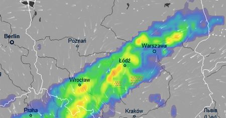 Załamanie w pogodzie. Ulewy i gwałtowne burze przez niż "Anthea"