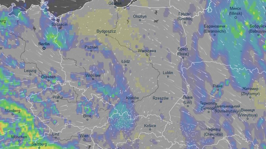 Prognoza pogody na Boże Narodzenie. Synoptycy zapowiadają słabe opady deszczu 