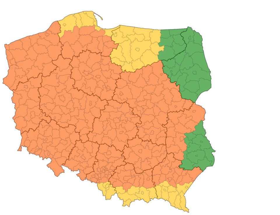 Ostrzeżenia meteorologiczne 