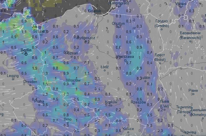 Prognoza pogody. Deszczowy i burzowy weekend