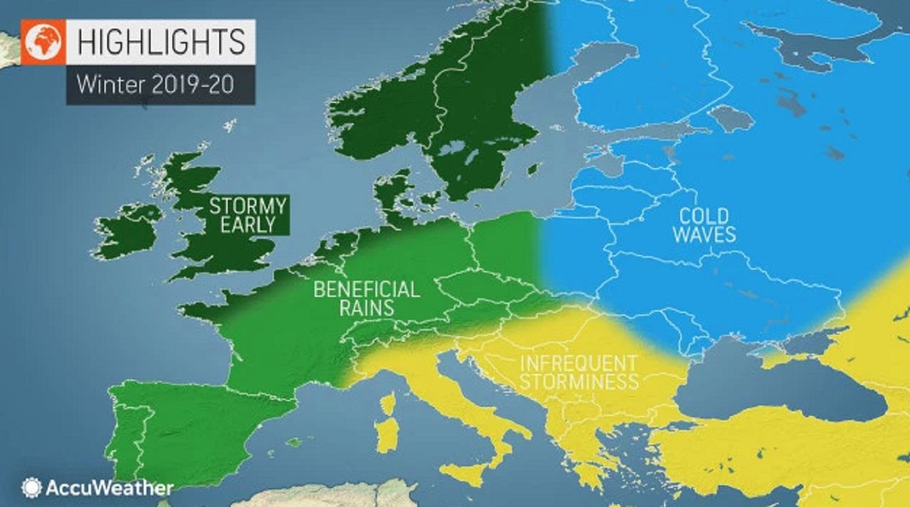 Pogoda na zimę. Amerykanie opracowali prognozę dla Europy. Wiemy, co czeka Polskę