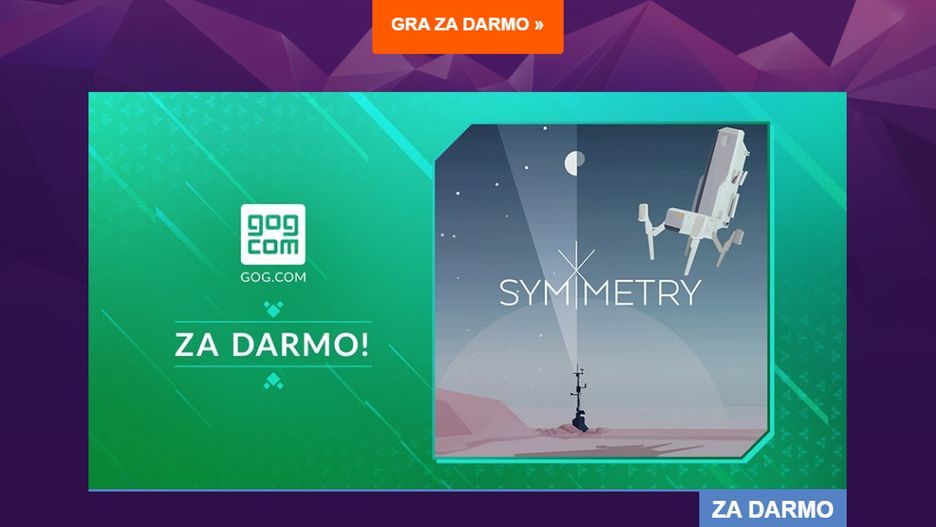 GOG.com rozdaje SYMMETRY, ale trzeba się pospieszyć