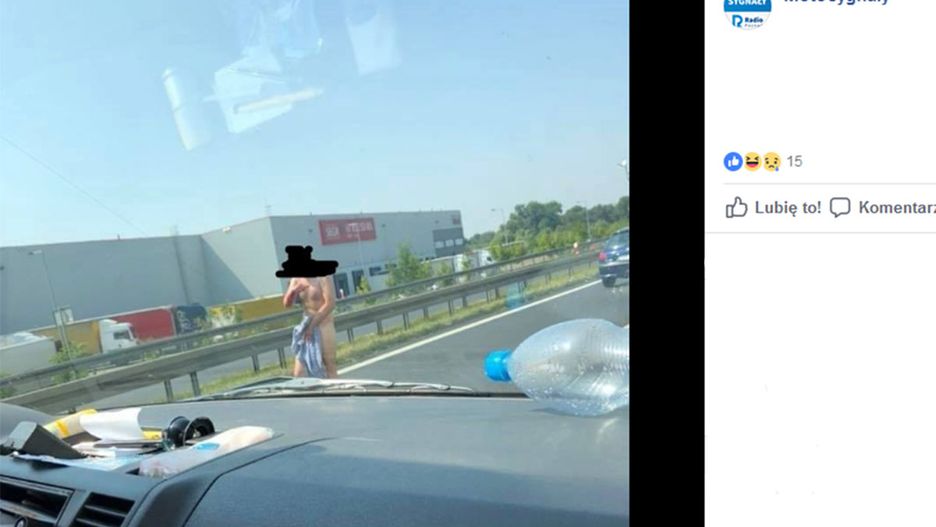Mężczyzna trafił do szpitala, a następnie do izby wytrzeźwień