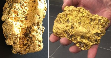 Australijska żyła złota. Znalezisko warte 130 tys. dolarów