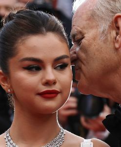 Bill Murray i Selena Gomez w Cannes. Dziwne zachowanie aktora