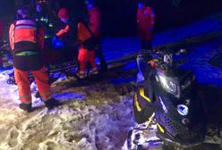 Narciarz przez kilka godzin leżał w głębokim śniegu. Akcja GOPR