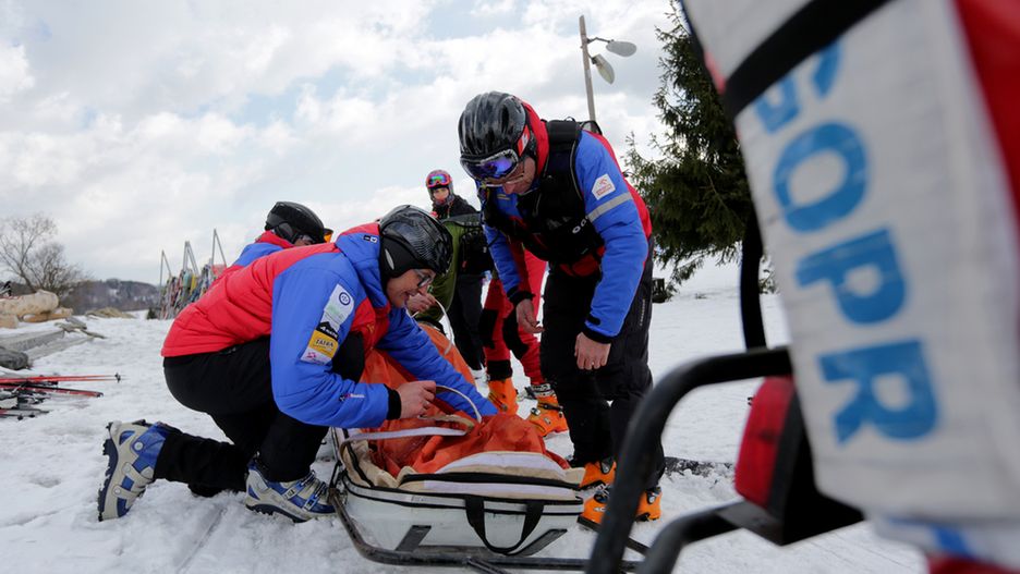 Interwencja GOPR w Beskidach