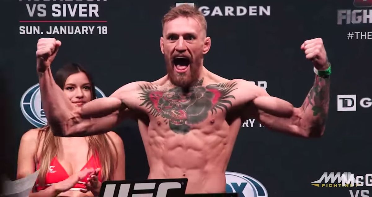 Conor McGregor, mistrz UFC, w "Grze o tron"