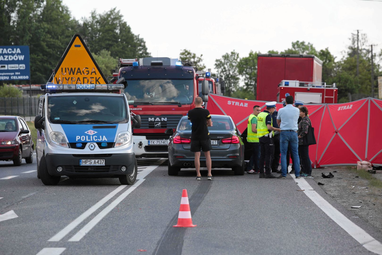 Trzy siostry i dwulatka zginęły w wypadku. Kierowca stanie przed sądem