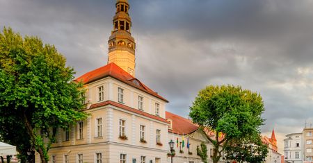 Napis "I love Zielona". Nie ma kasy na "Górę"