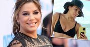 Eva Longoria dumnie eksponuje nieidealny brzuch po ciąży. Brawa za naturalność i odwagę