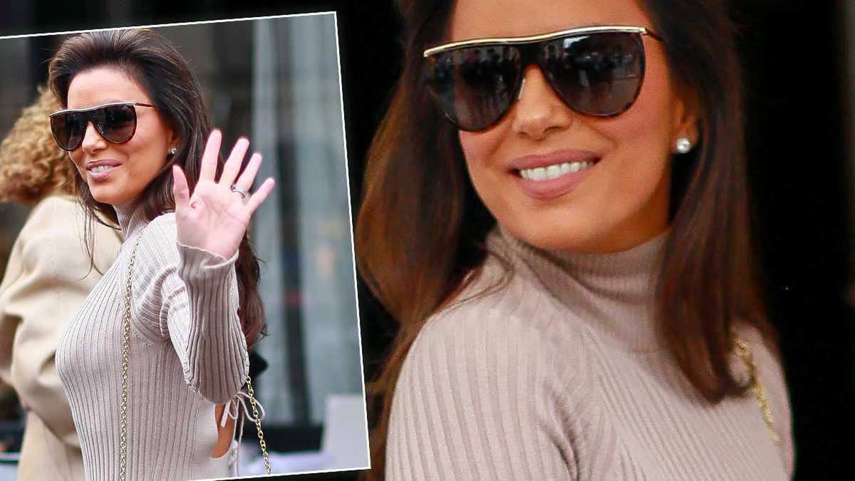 Eva Longoria przyłapana przez paparazzi przed restauracją. Wyglądała zjawiskowo. Nie możemy oderwać wzroku