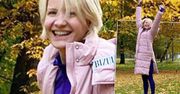 Małgorzata Kożuchowska w obiektywie 6-letniego syna. W jesiennej euforii prawie pokazała jego twarz