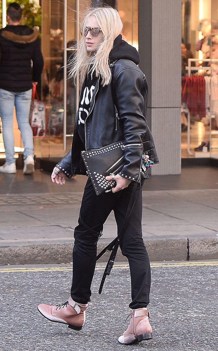 Mateusz Maga w Londynie na zakupach w Reserved na Oxford Street