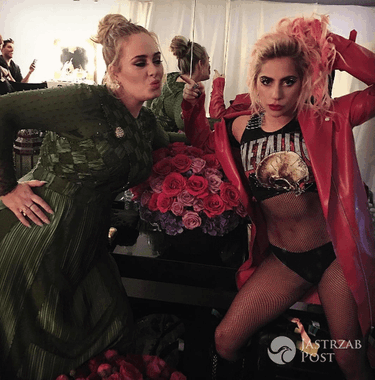 Adele i Lady Gaga za kulisami Grammy 2017