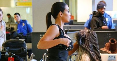 Kim Kardashian: nie za ciasna ta sukienka?
