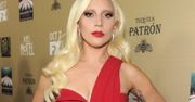 Lady Gaga w czerwieni na premierze serialu American Horror Story