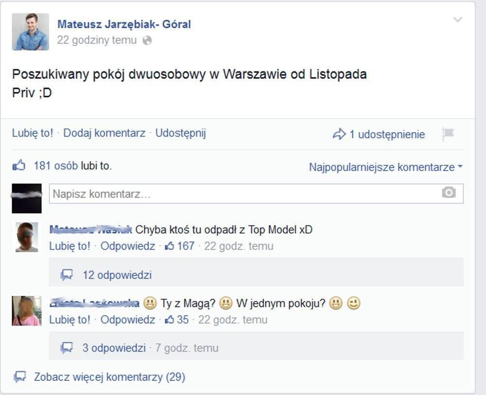 Wpis Mateusza Magi