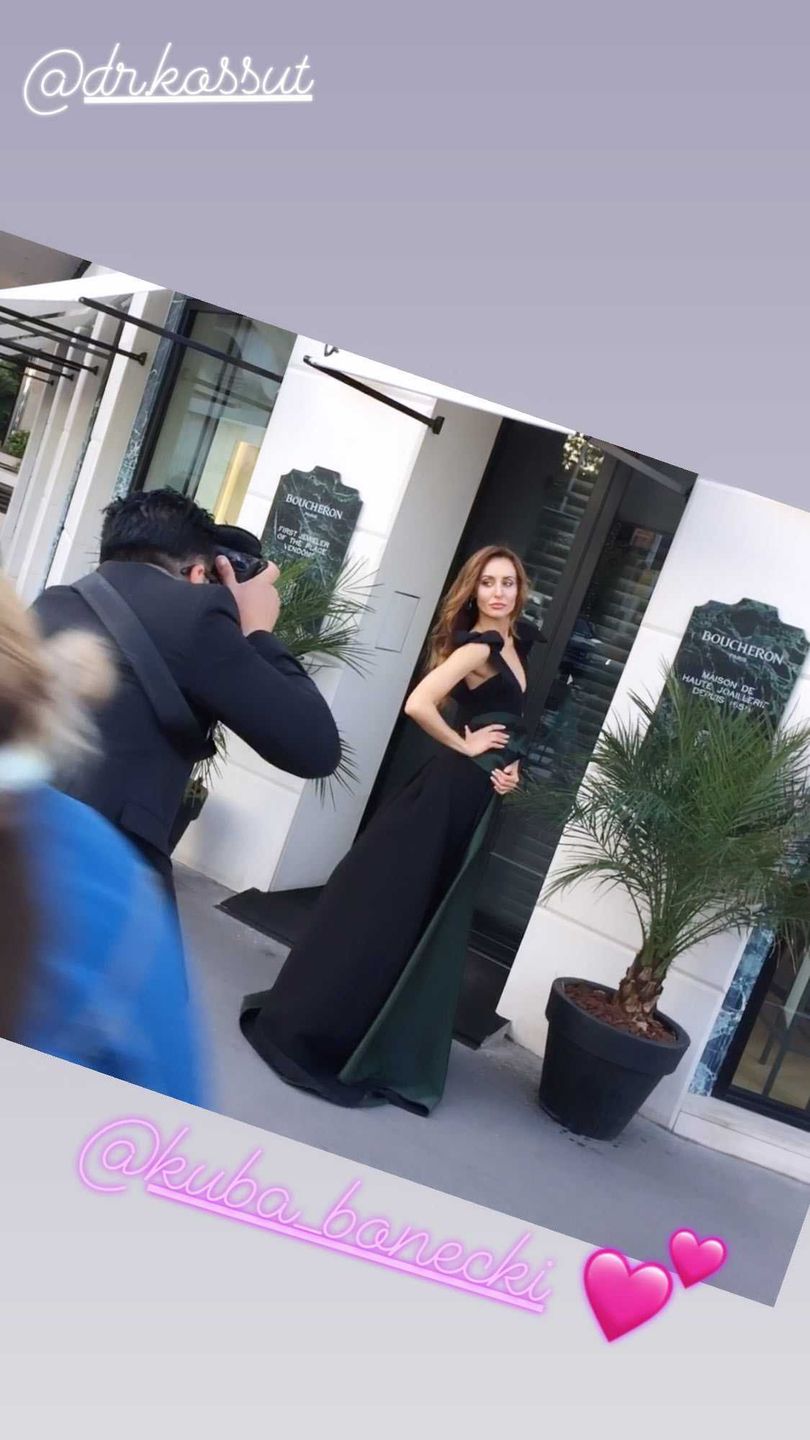 Agata Nizińska na festiwalu w Cannes 2019