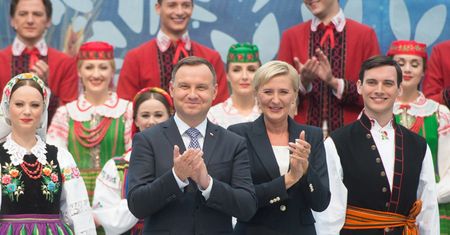 Para prezydencka jako "gospodarze kraju" w programie "Tydzień"