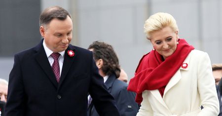 Agata Kornhauser-Duda podczas obchodów Święta Niepodległości 2018. Pokazała klasę