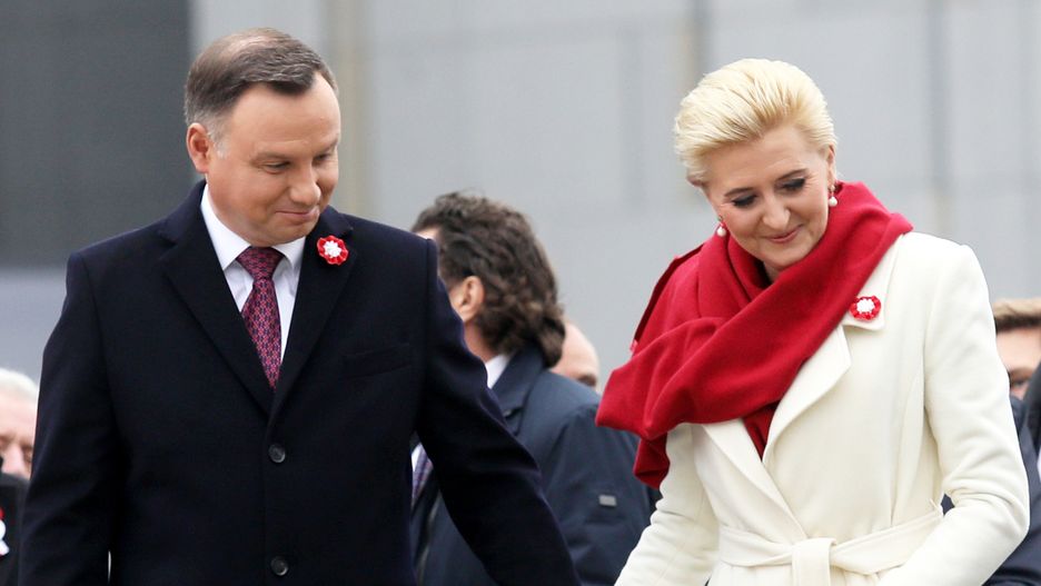 Agata Kornhauser-Duda podczas obchodów Święta Niepodległości 2018