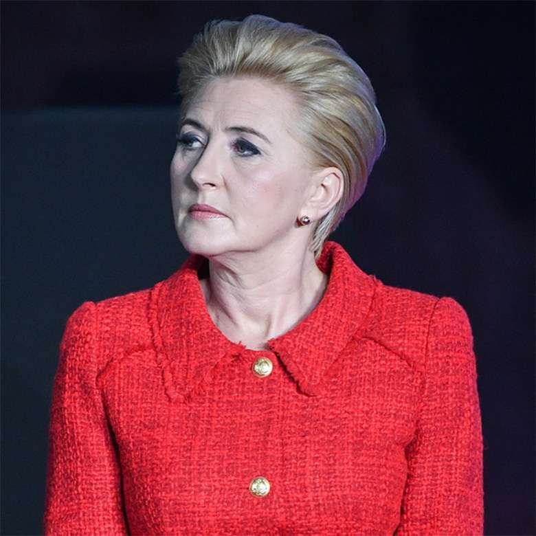 Agata Duda na spotkaniu z wiceprezydentem USA, Michaelem Pencem