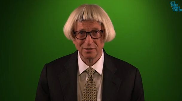 Bill Gates w niecodziennej roli