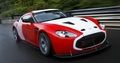 Aston Martin V12 Zagato na torze