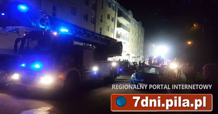Pożar w Pile. Spłonęły auta.