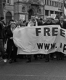 Demonstracja solidarności z Gazą