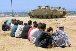 Izraelskie czołgi w Gazie