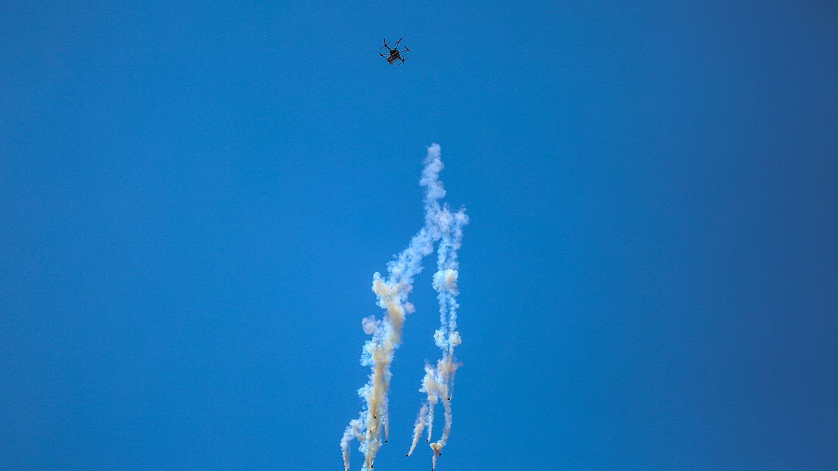 Dziennikarka opublikowała nagranie z ataku na stanowisko relacjonujących protesty dziennikarzy
