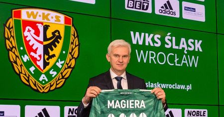 Jacek Magiera nowym trenerem Śląska Wrocław.