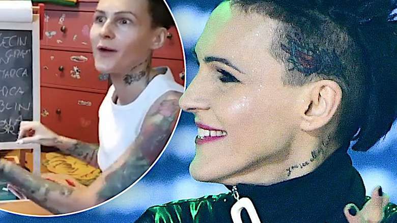 Agnieszka Chylińska z córką