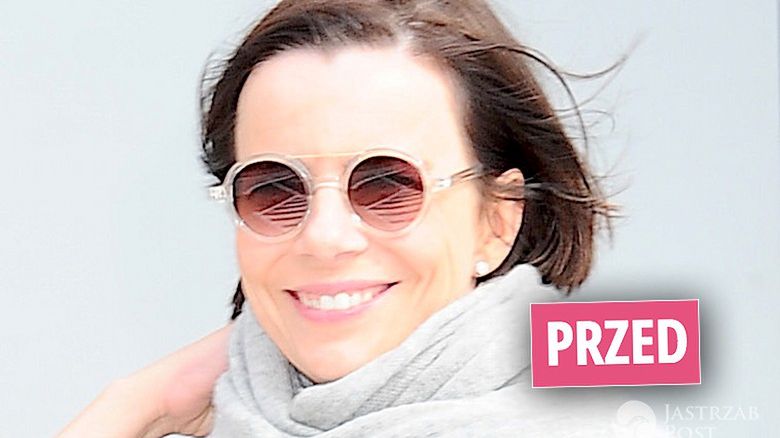 Agata Kulesza nowa fryzura
