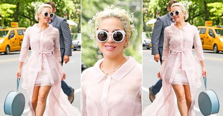 LOOK OF THE DAY: Lady Gaga jak Carrie Bradshaw