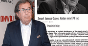 "Janusz Gajos nie żyje" - okropne informacje krążą w internecie